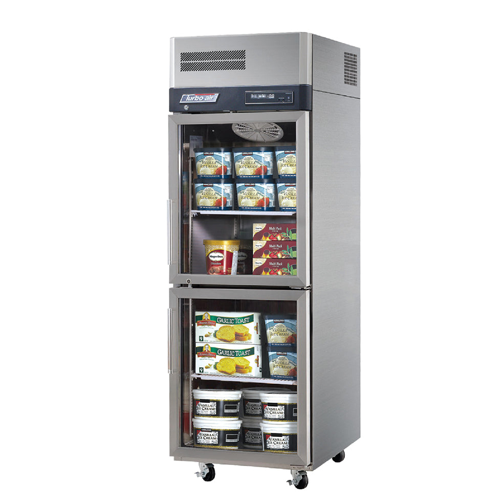 Turbo Air KF25-2 2 x half Door Top Mount Foodservice Freezer